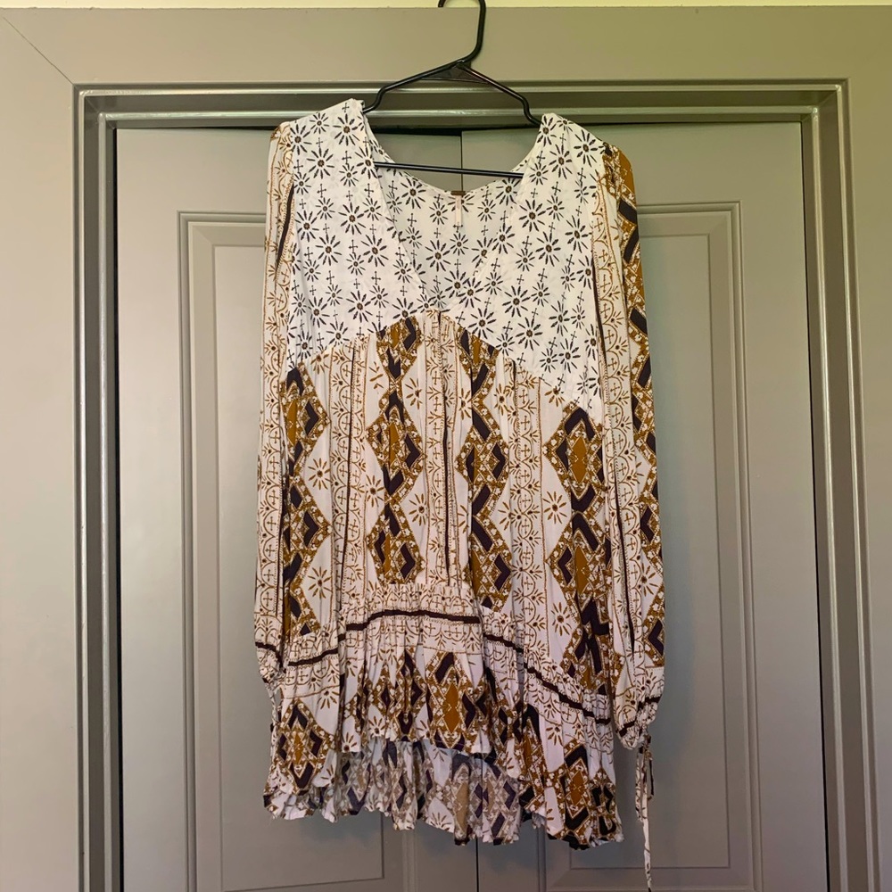 Free people long sleeve dress